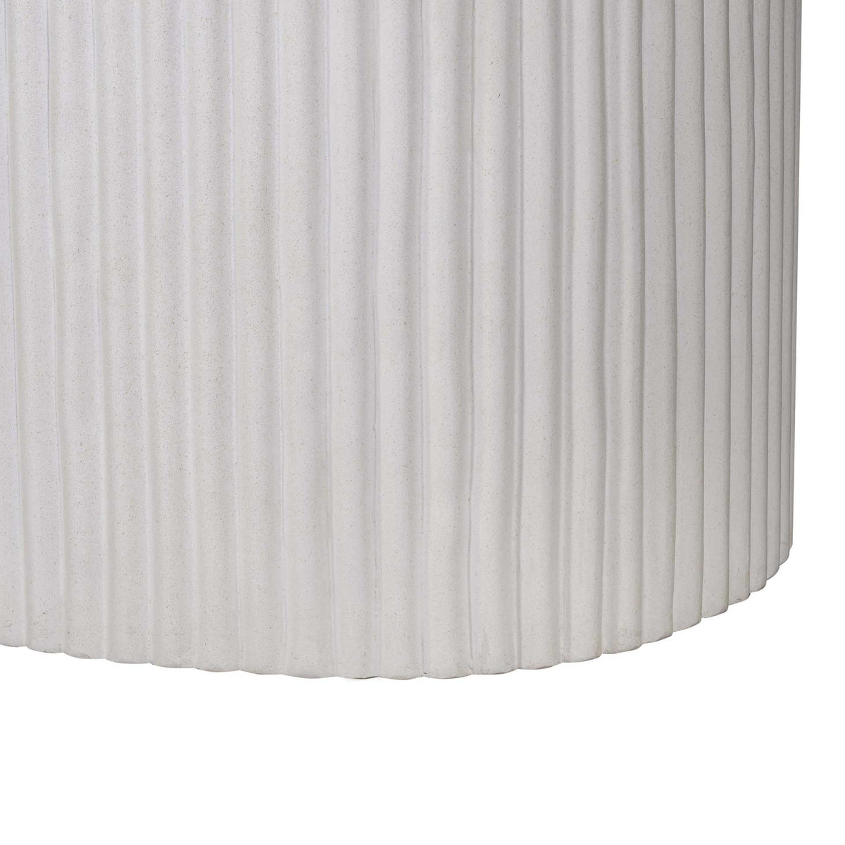 Waylon Concrete Dining Table Ivory