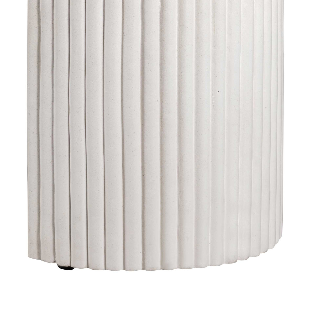 Waylon Concrete Bench White