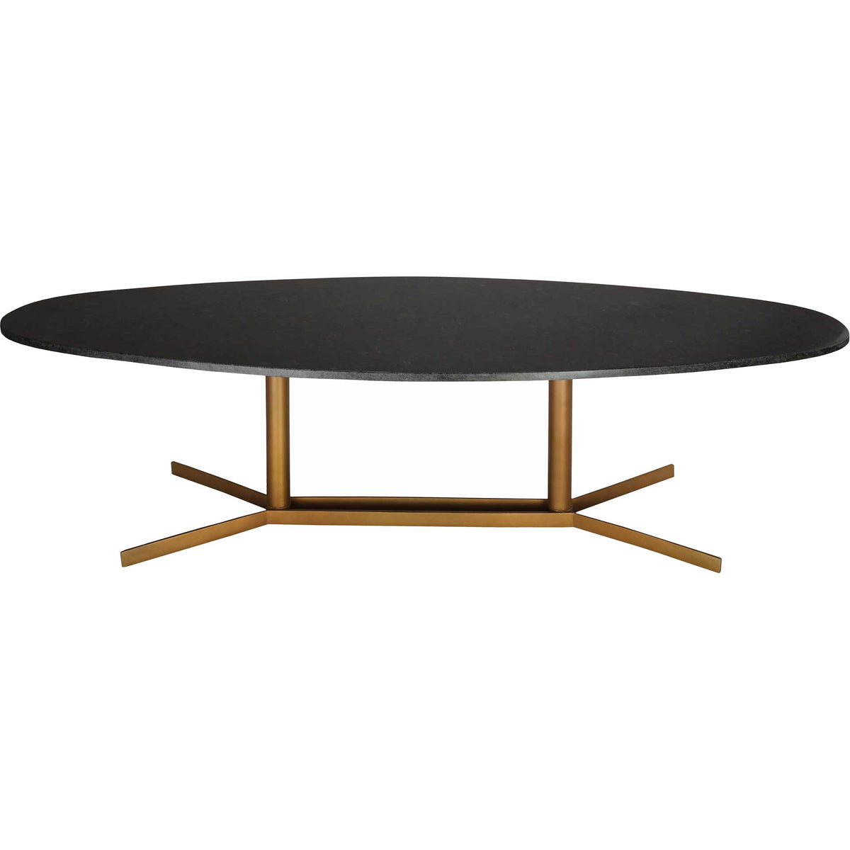 Gage Marble Coffee Table Black