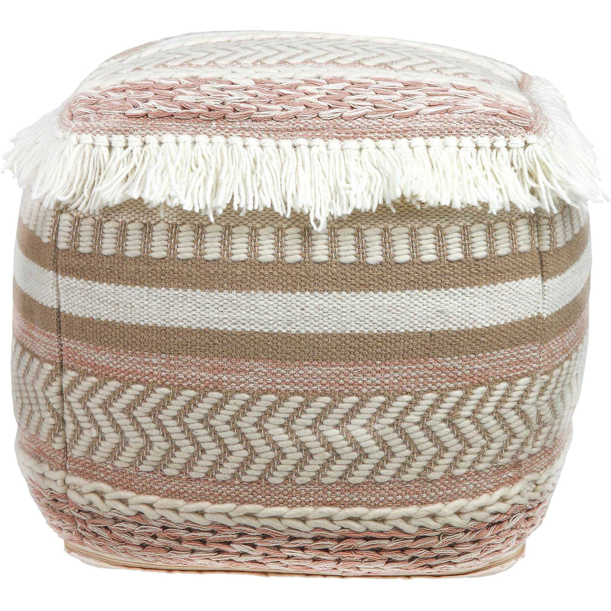 Shaniya Pouf Multi Colored