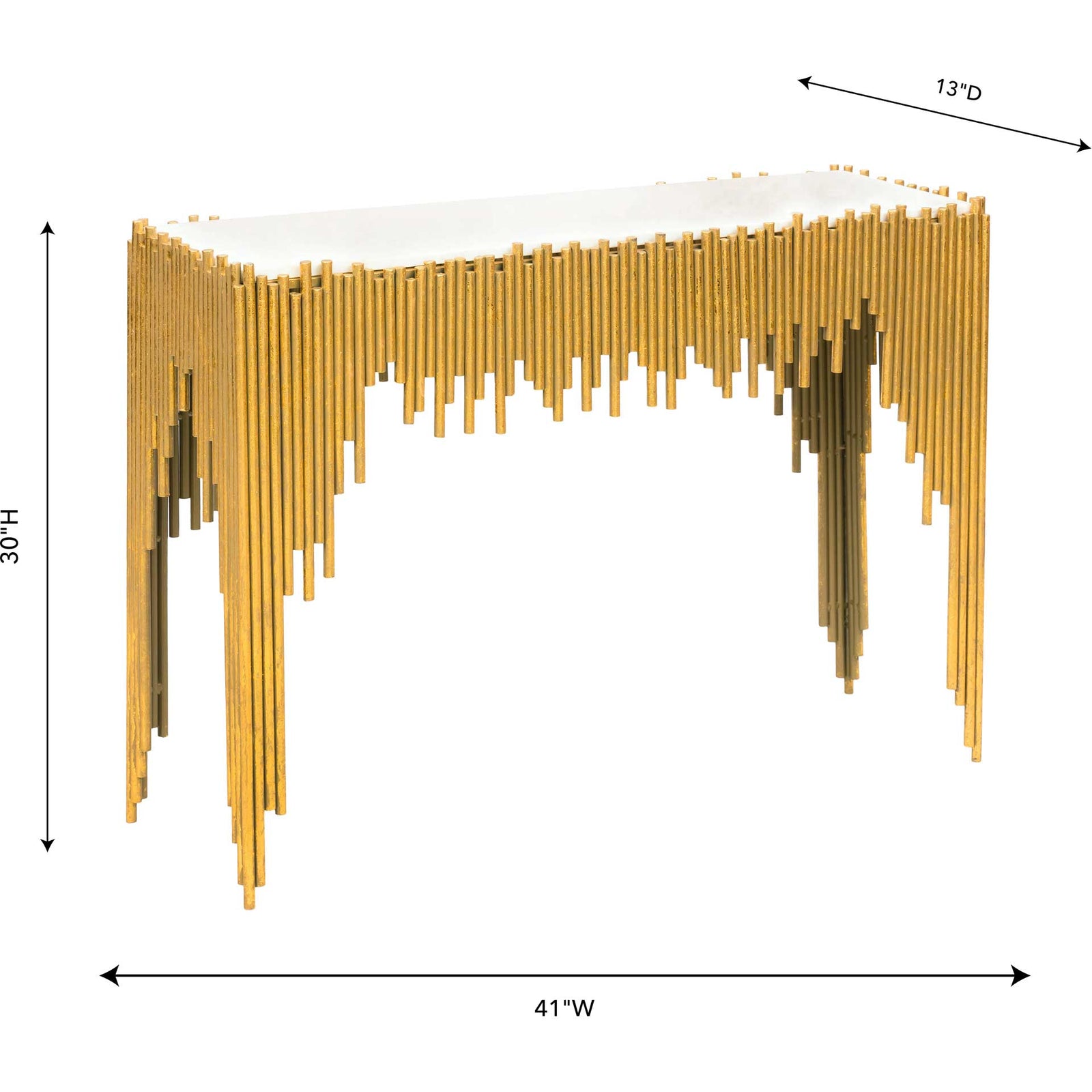 Walai Console Table Gold