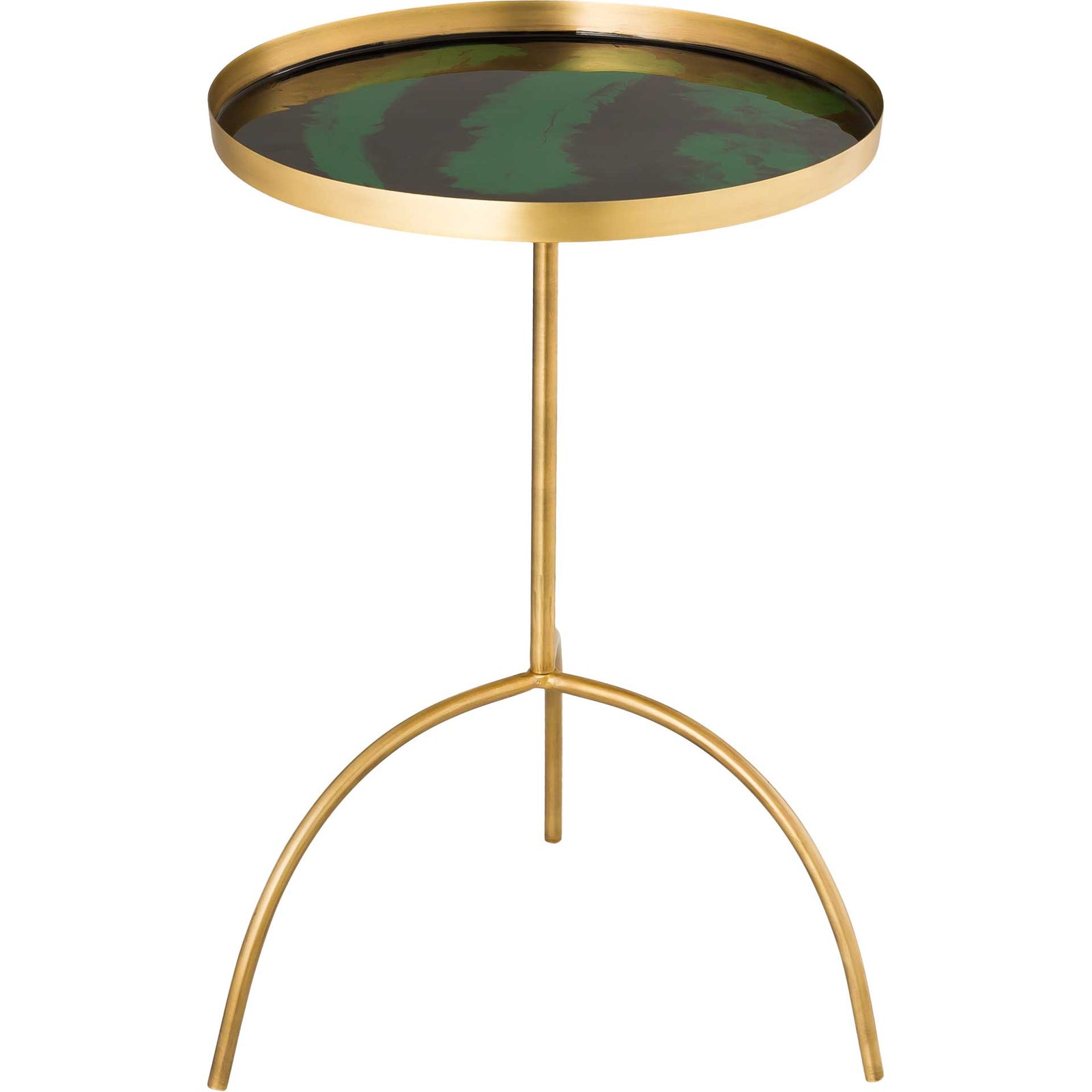 Enamel Accent Table Green