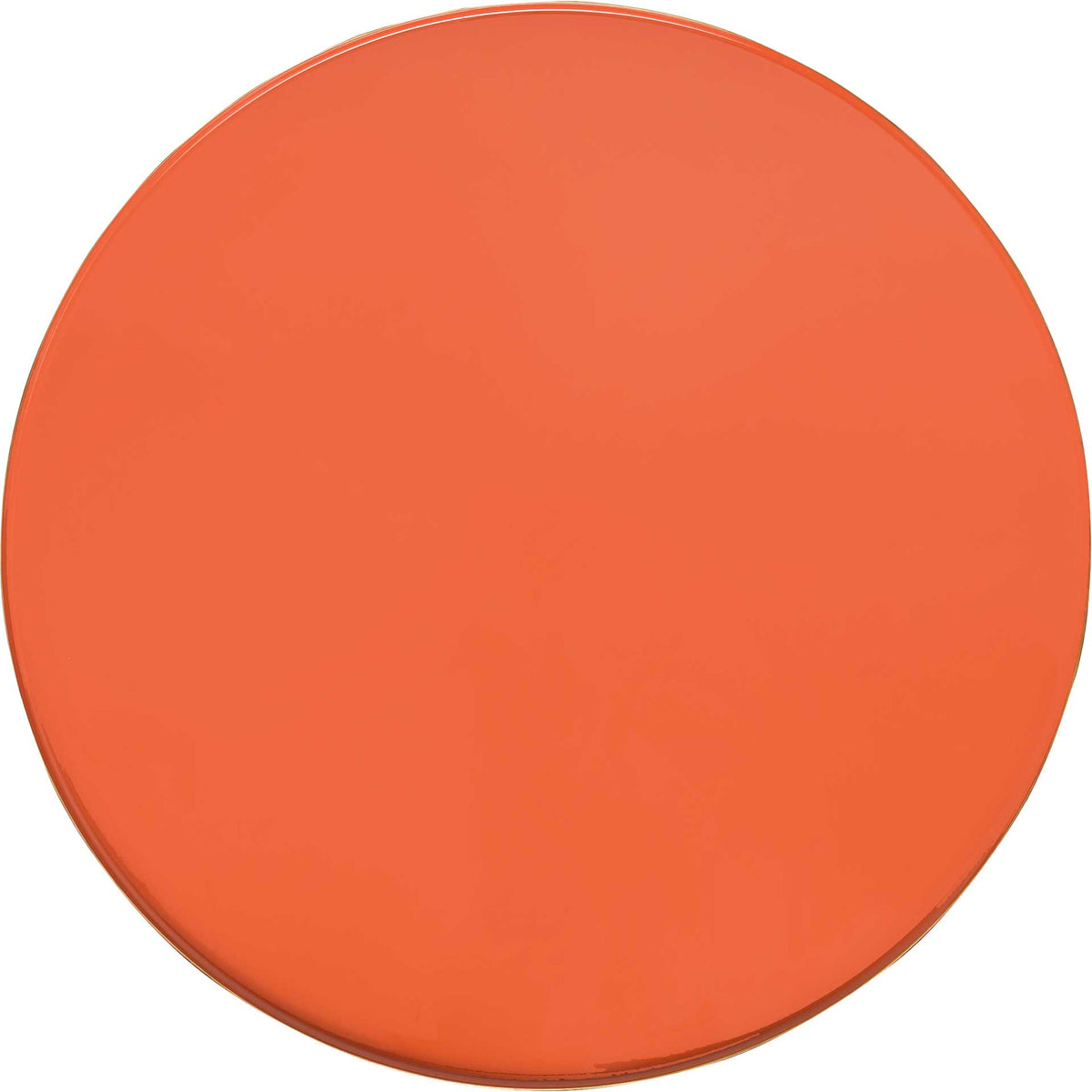 Enamel Petite Coffee Table Salmon