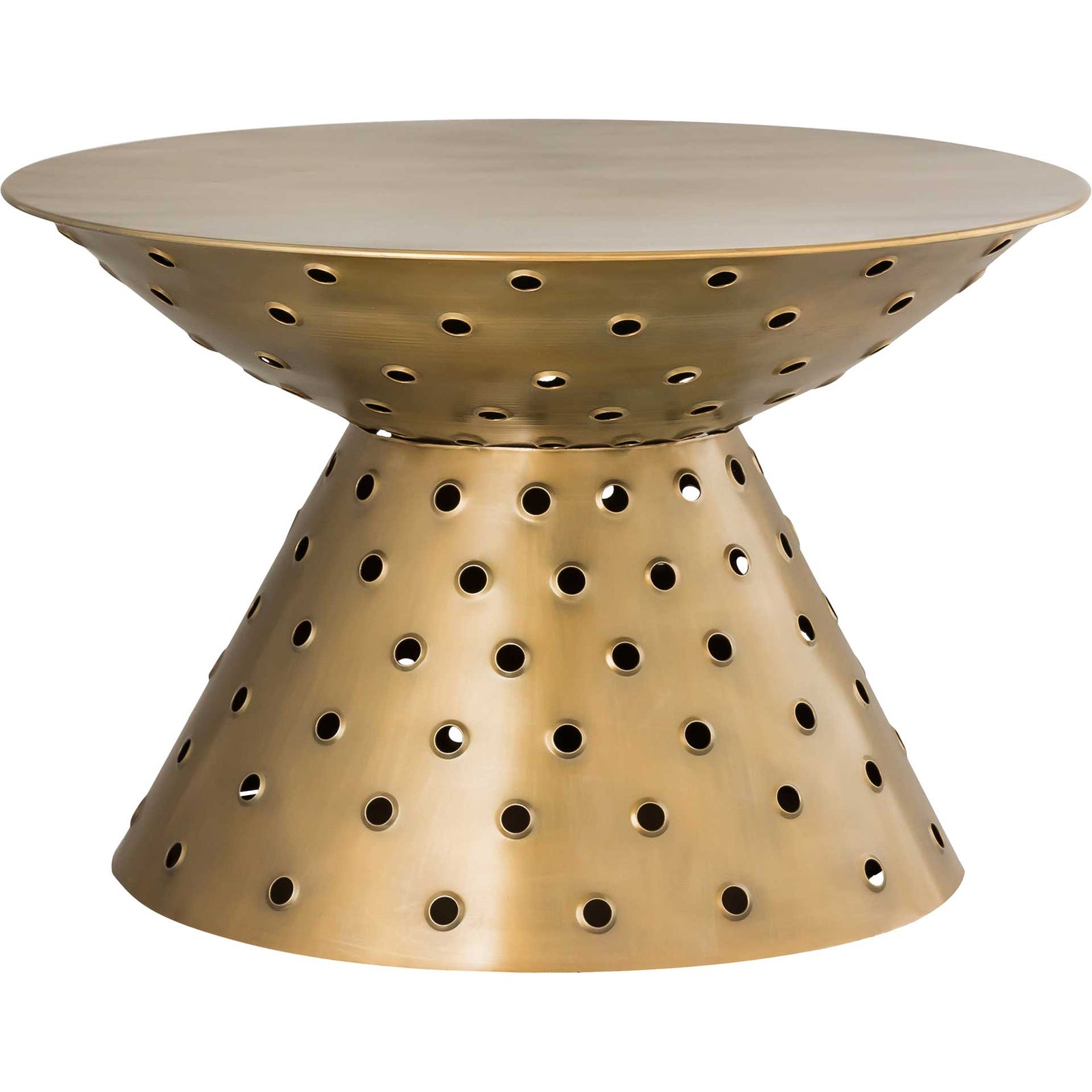 Coco Coffee Table Antique Brass