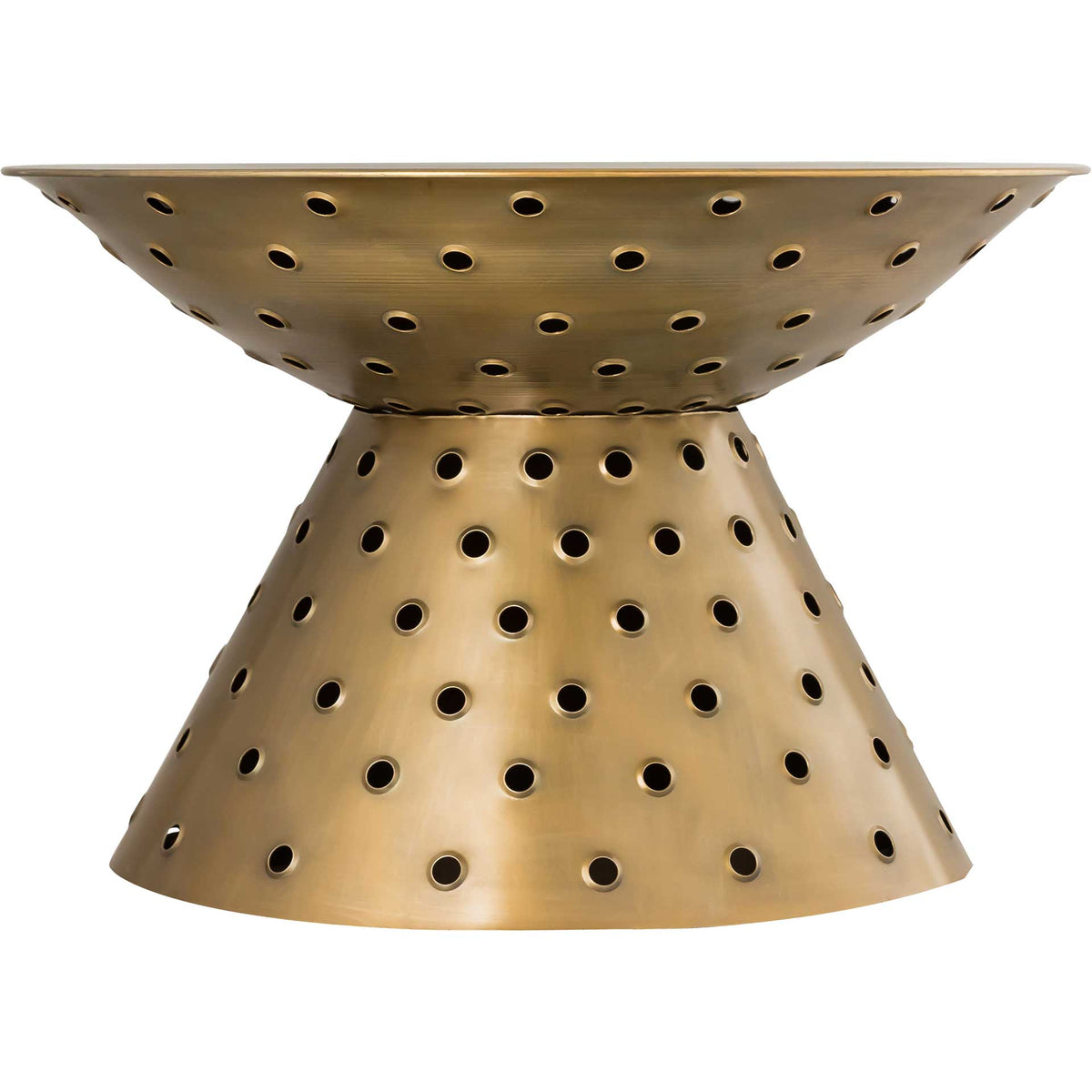 Coco Coffee Table Antique Brass