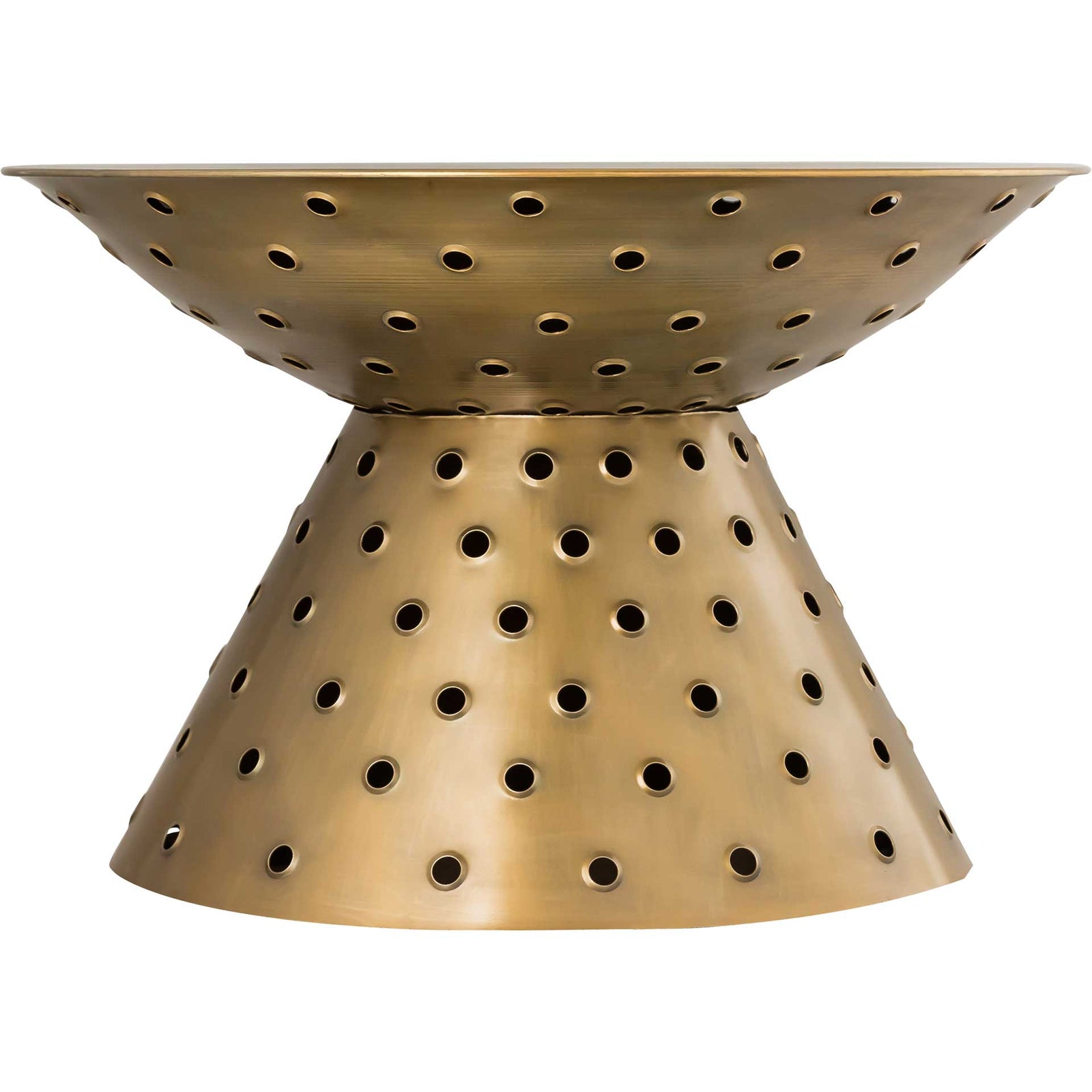 Coco Coffee Table Antique Brass