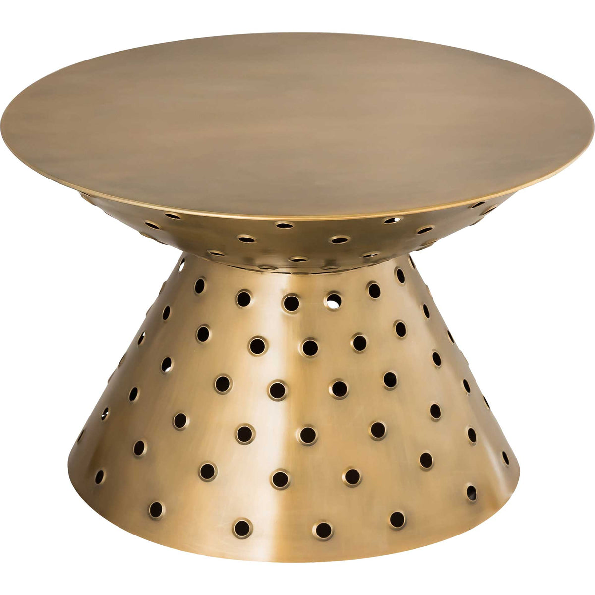 Coco Coffee Table Antique Brass