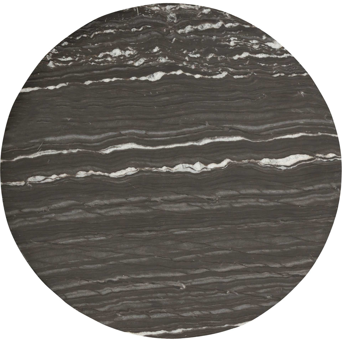 Crispin Side Table Black Marble