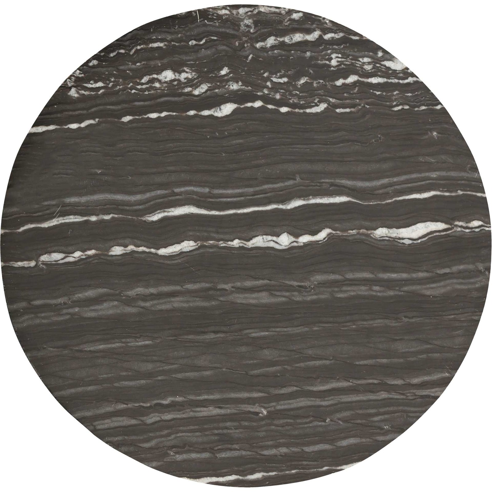 Crispin Side Table Black Marble