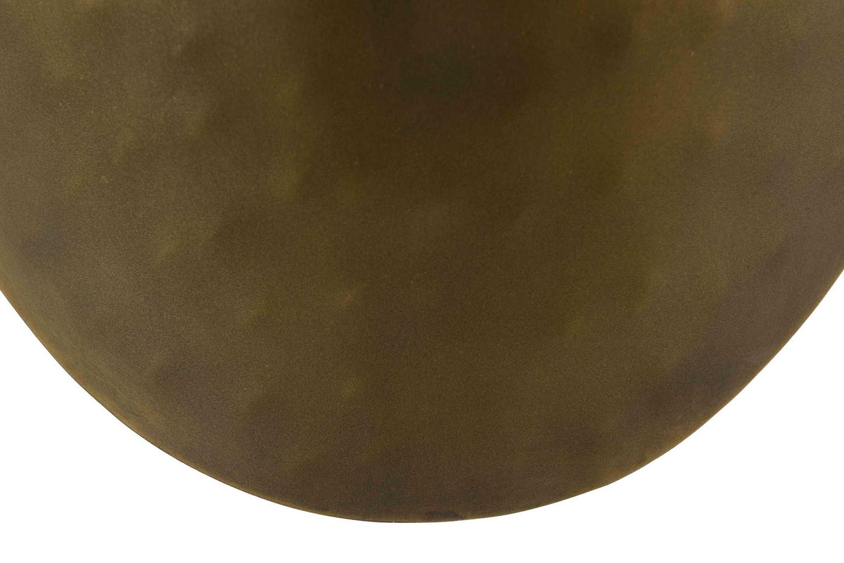 Ingrid Marble Coffee Table Antique Brass