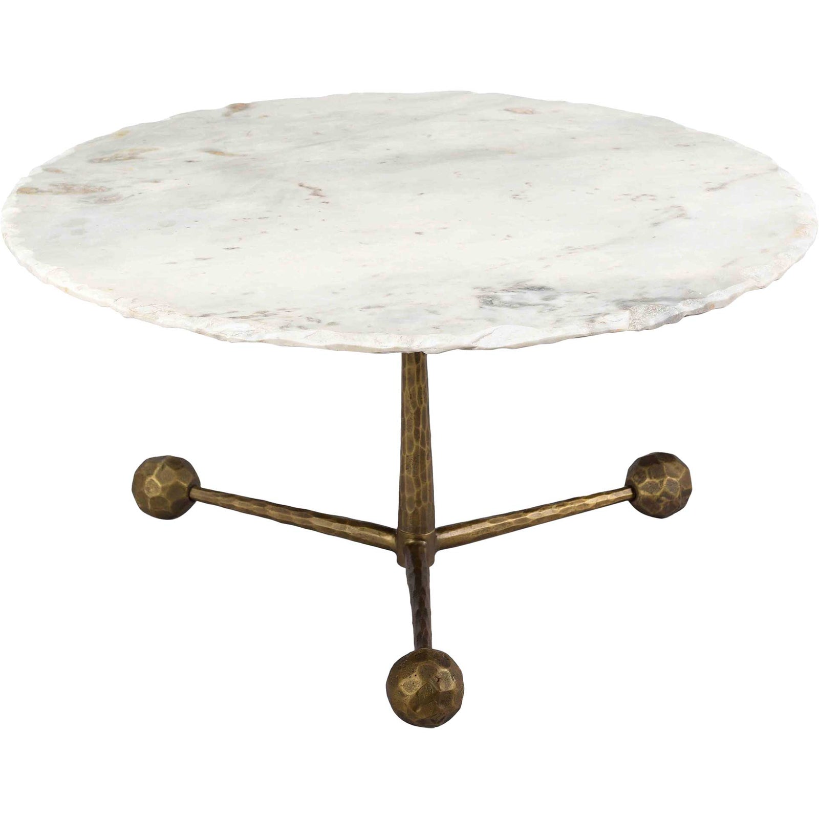 Orabella Marble Coffee Table White Marble