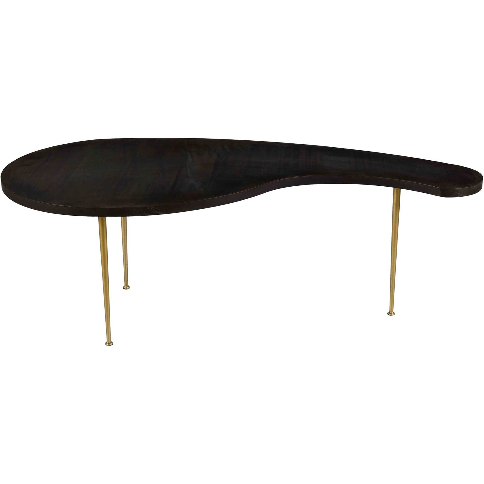 Haleigh Iron Coffee Table Dark Gray