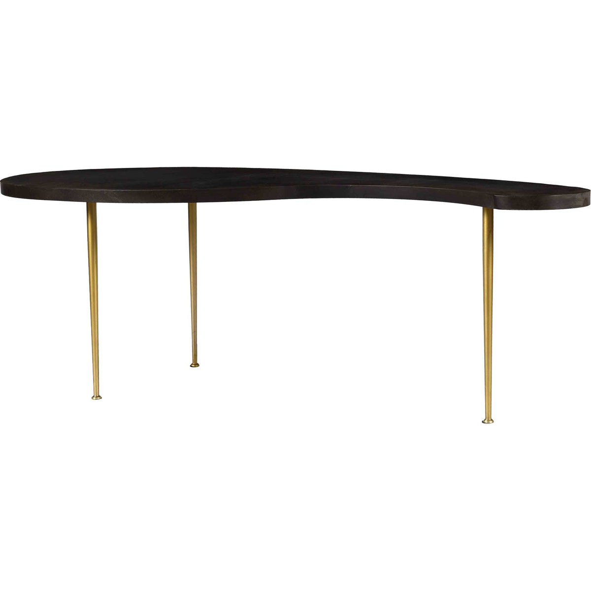 Haleigh Iron Coffee Table Dark Gray