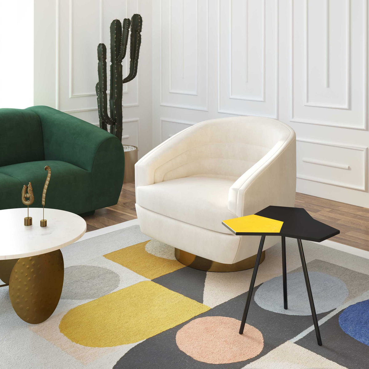 Kailey Side Table Black