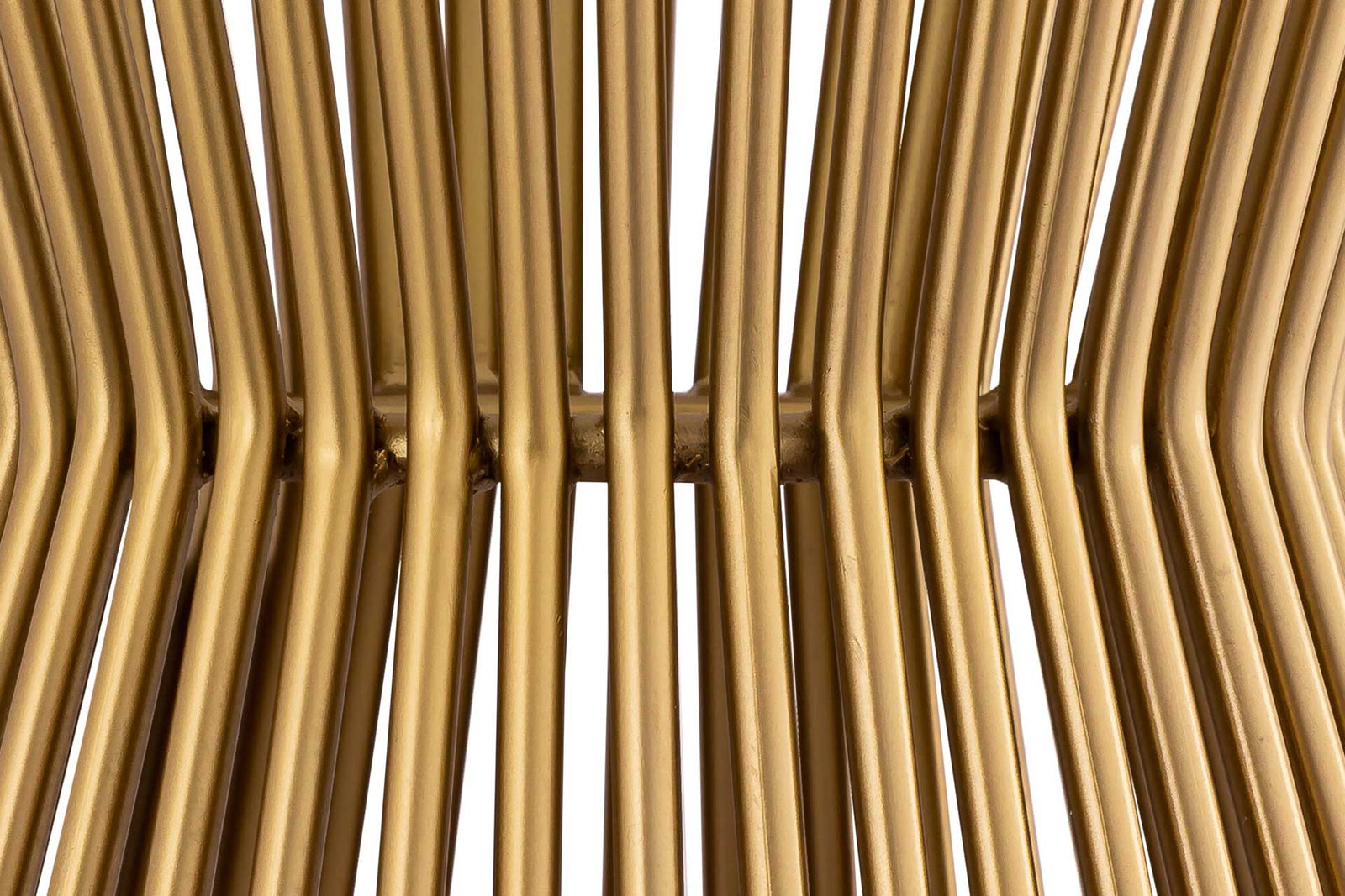 Grady Glass Side Table Gold