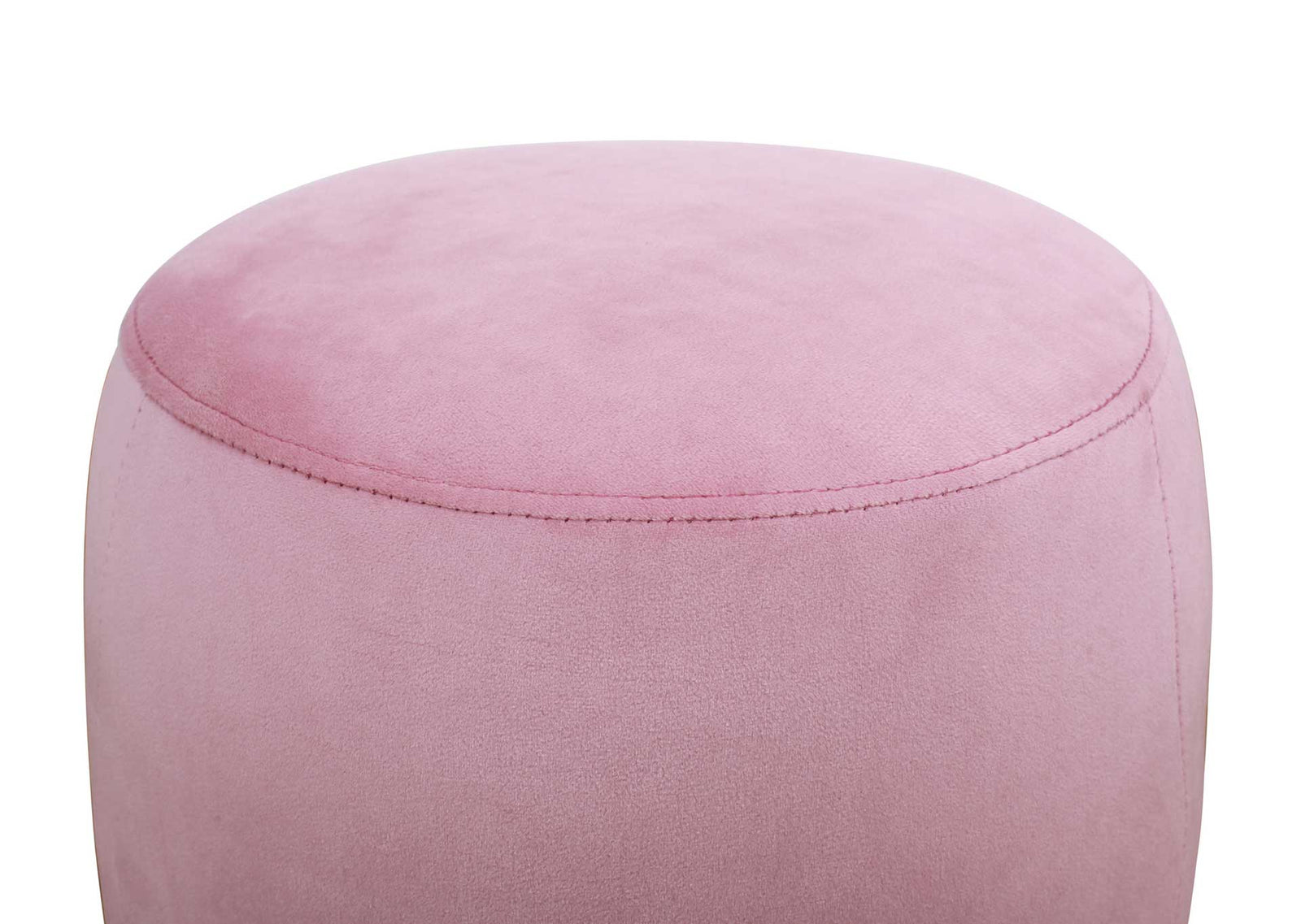 Wilder Velvet Ottoman Blush