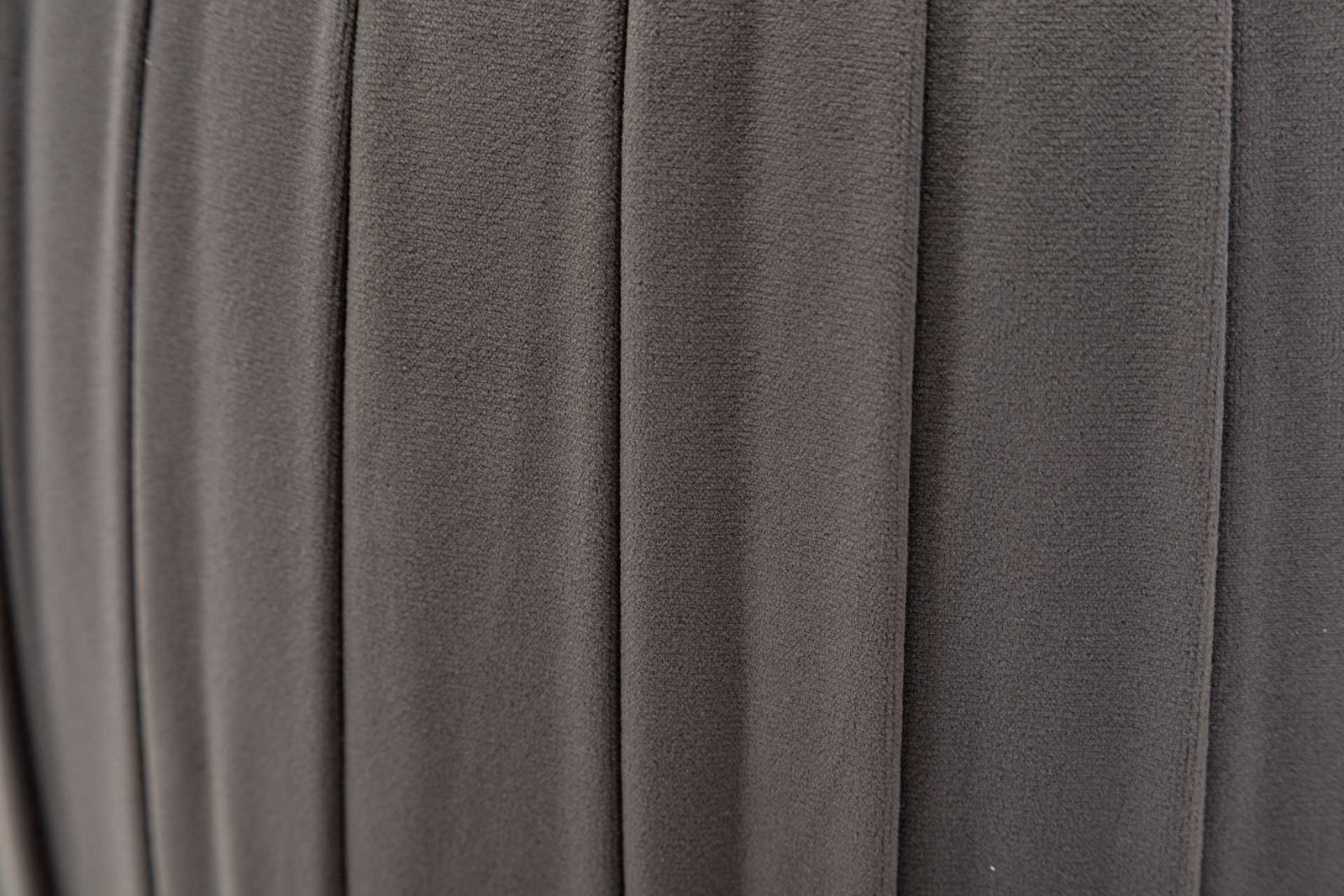 Sonny Velvet Ottoman Gray