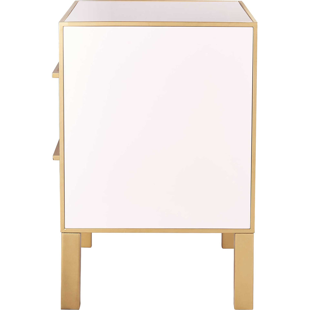 Emirah Lacquer Side Table Pink