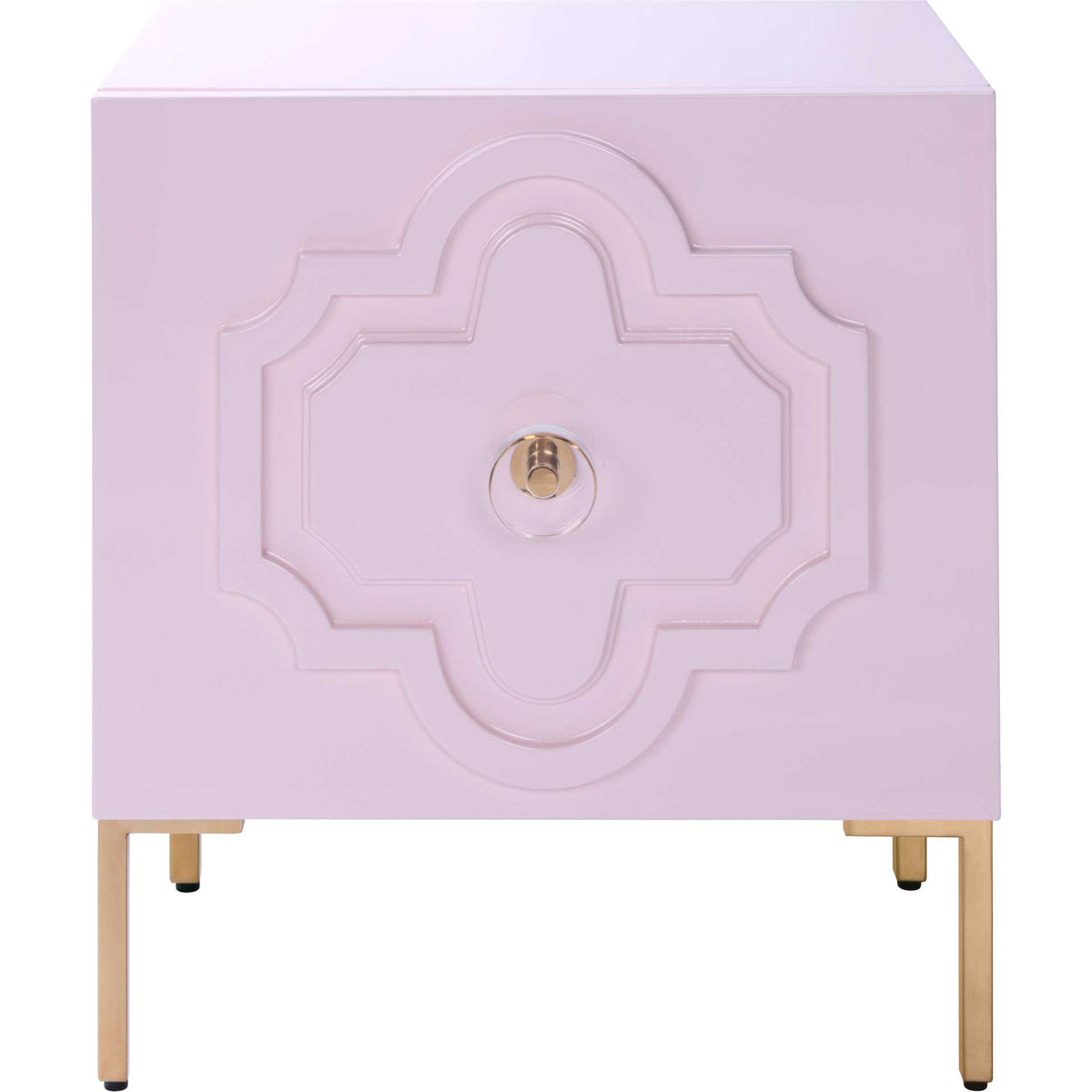 Analiz Lacquer Side Table Pink