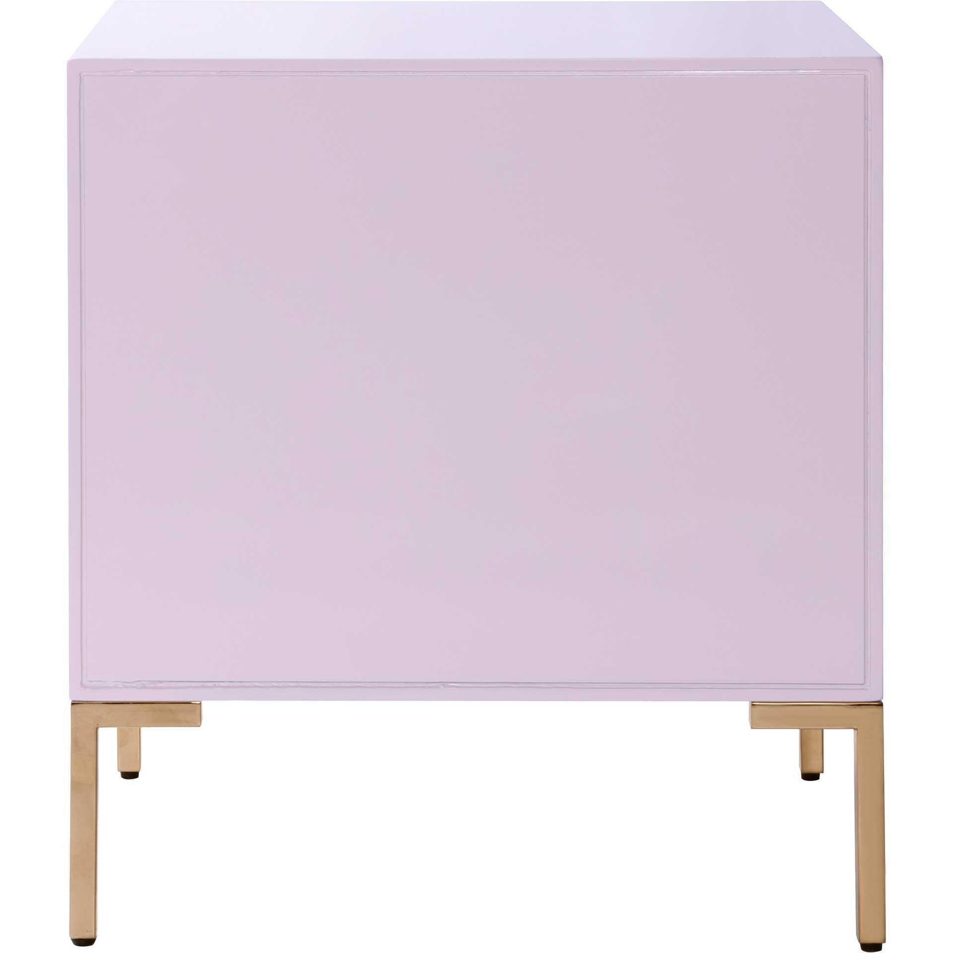 Analiz Lacquer Side Table Pink