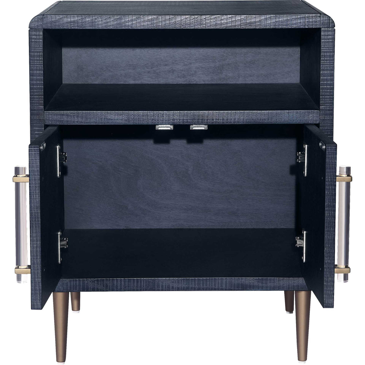 Madelyn Lacquer Side Table Indigo