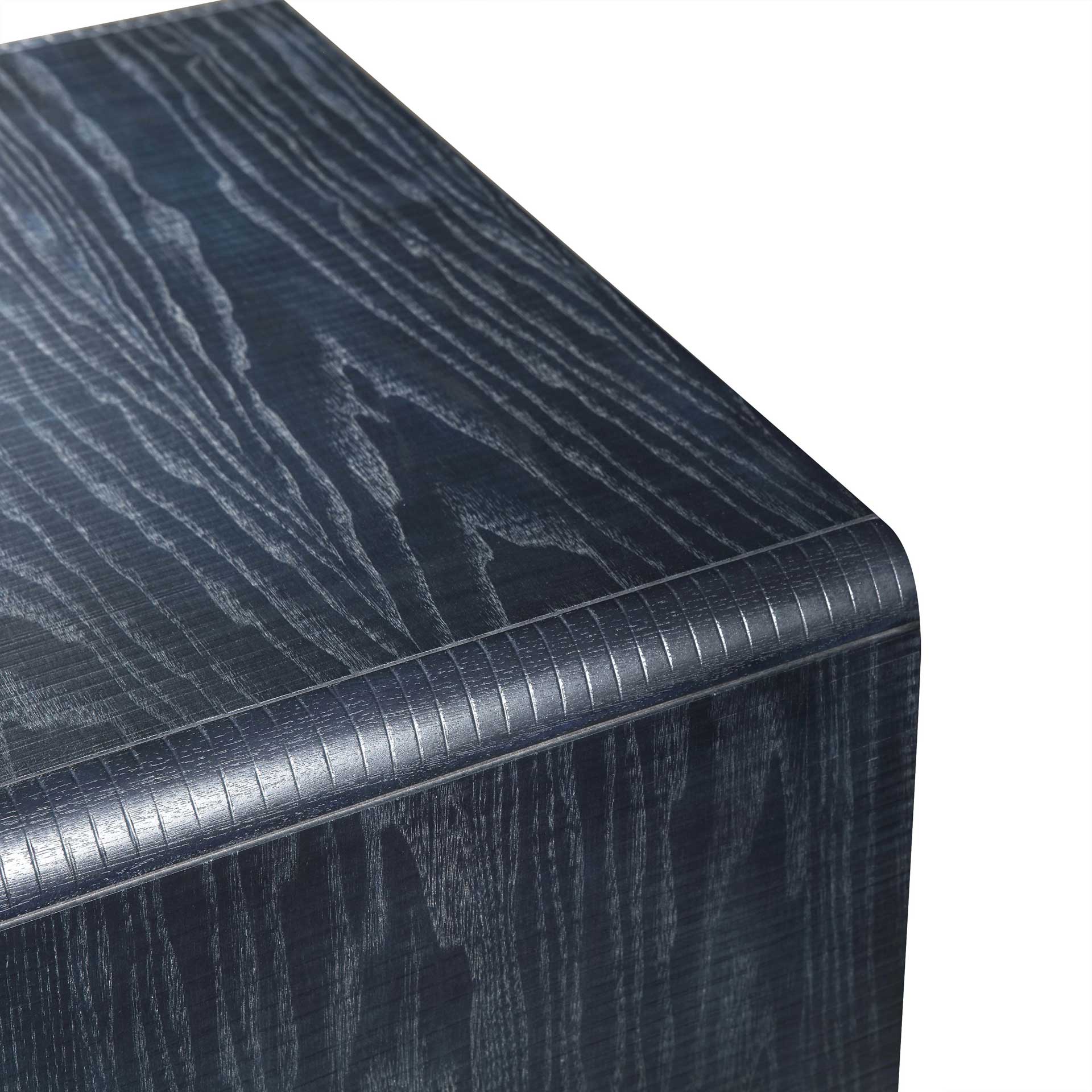 Madelyn Lacquer Side Table Indigo