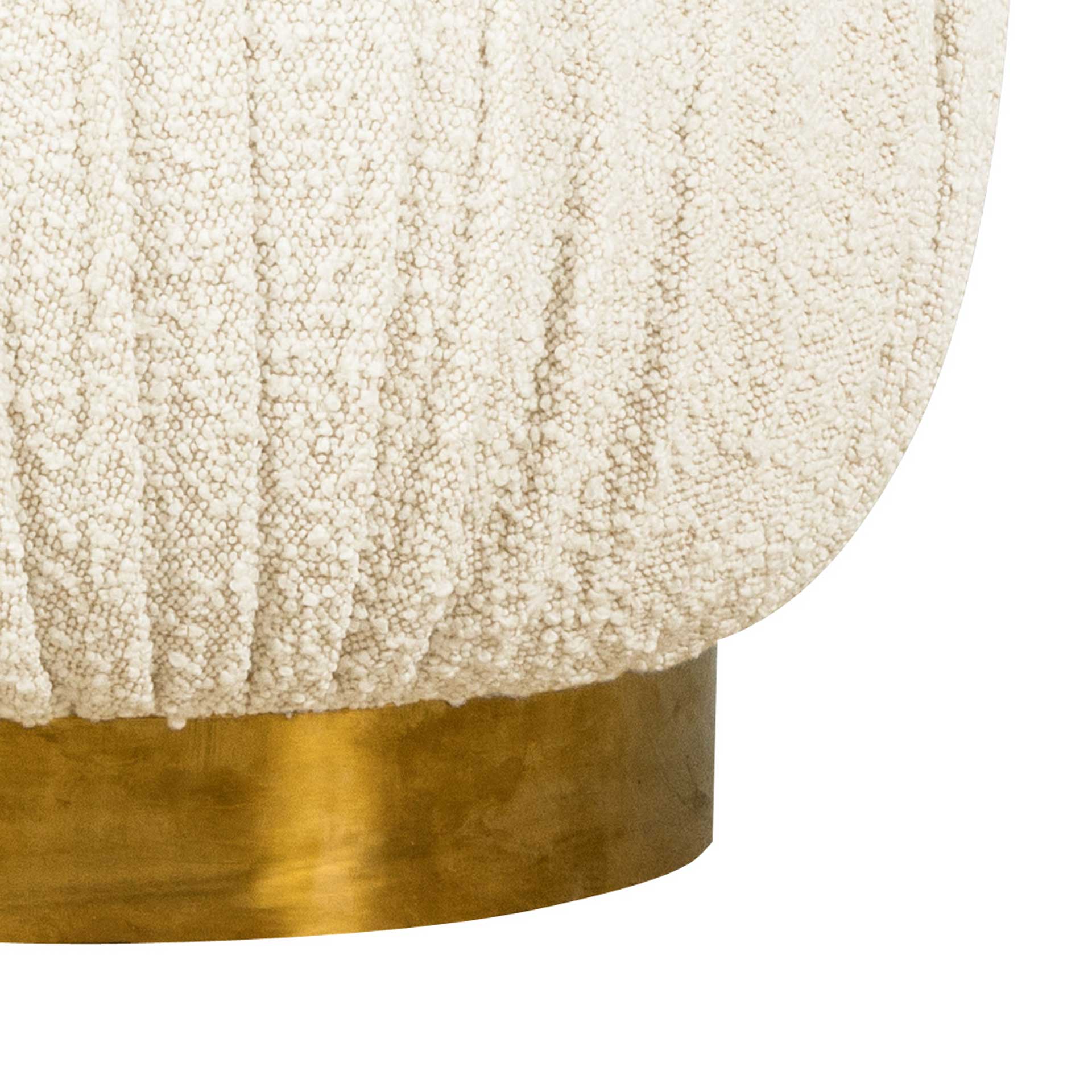 Turner Boucle Ottoman Beige