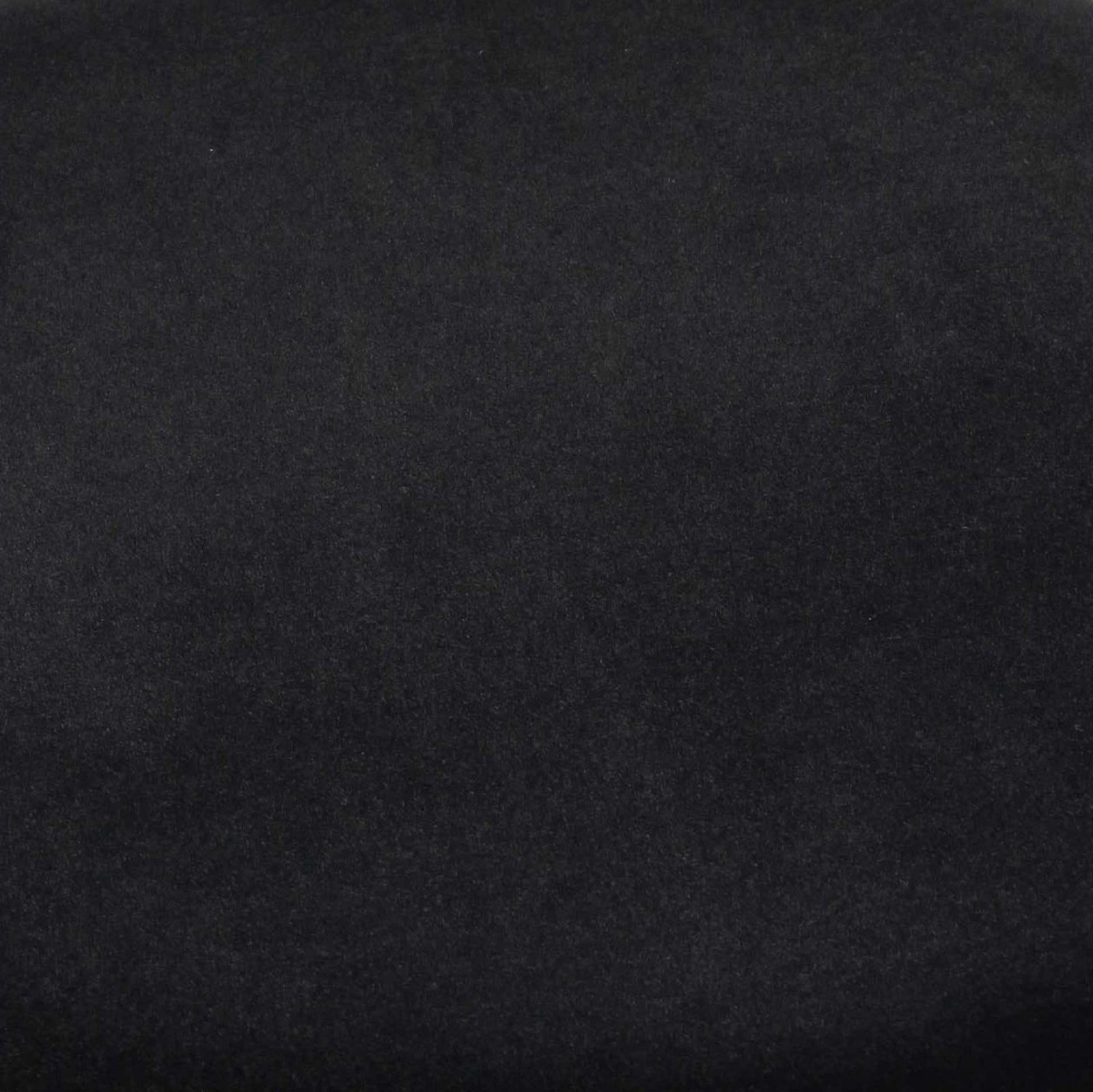 Maeve Tasseled Ottoman Black
