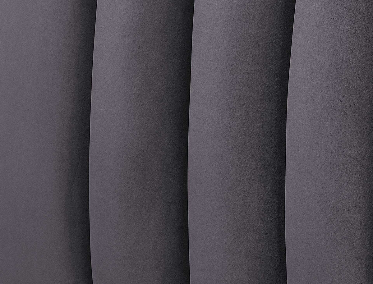 Arnold Velvet Sofa Gray