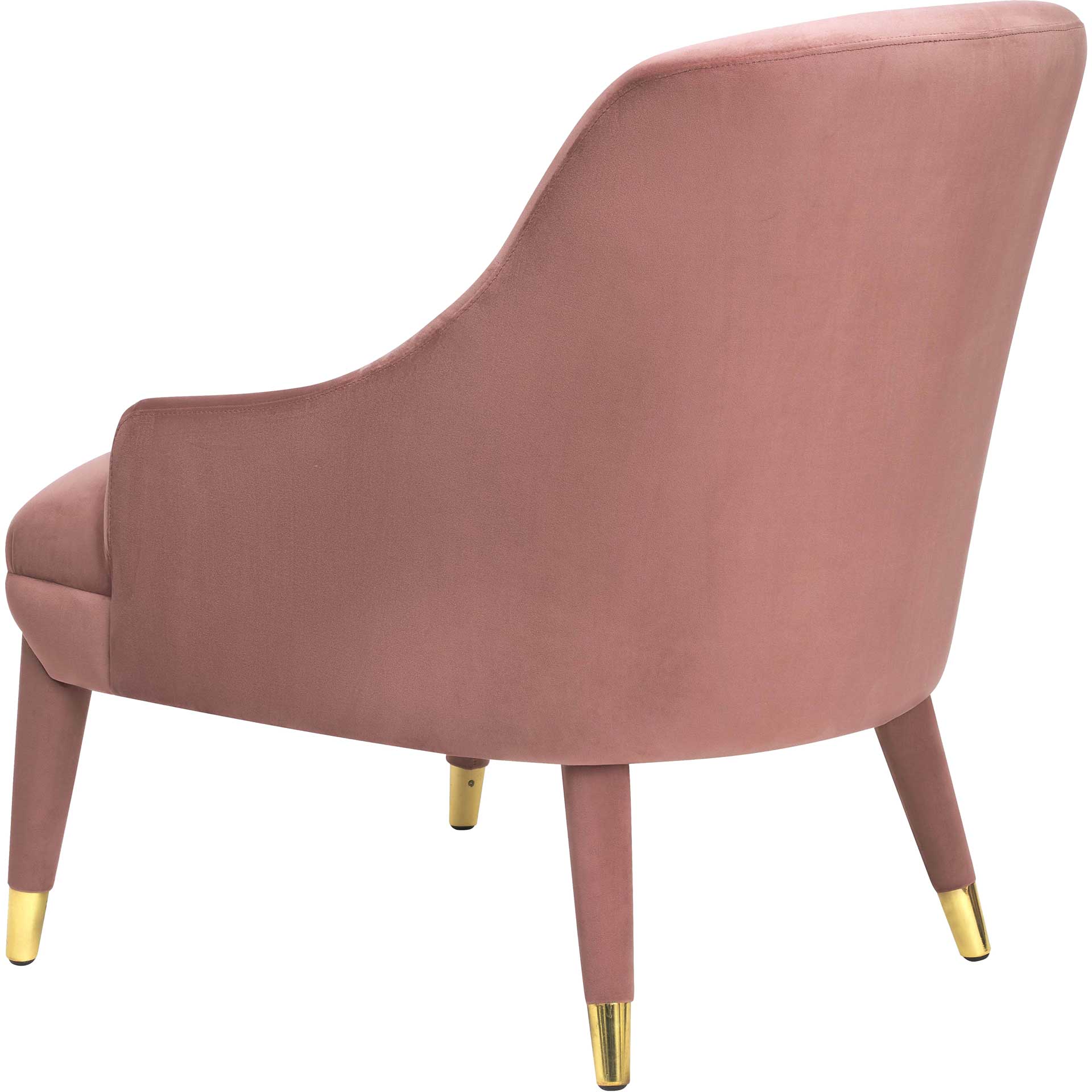 Orion Velvet Chair Dusty Rose
