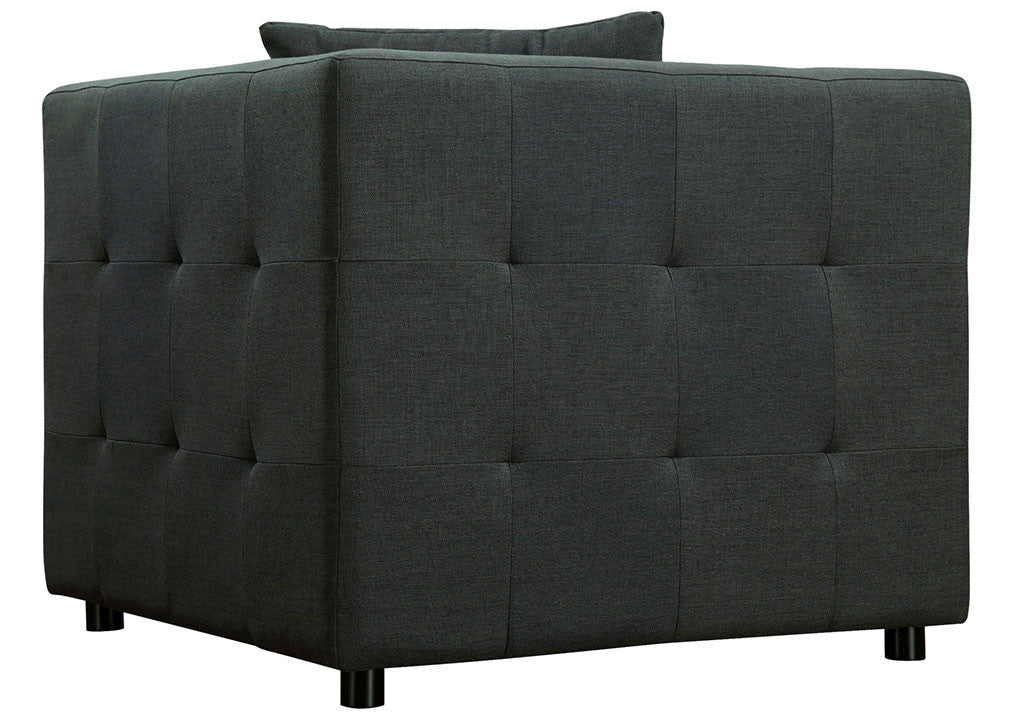 Eton Gray Linen 5 Piece Modular Sectional