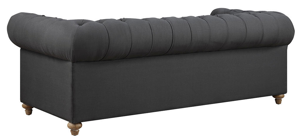 Oxby Gray Linen Sofa