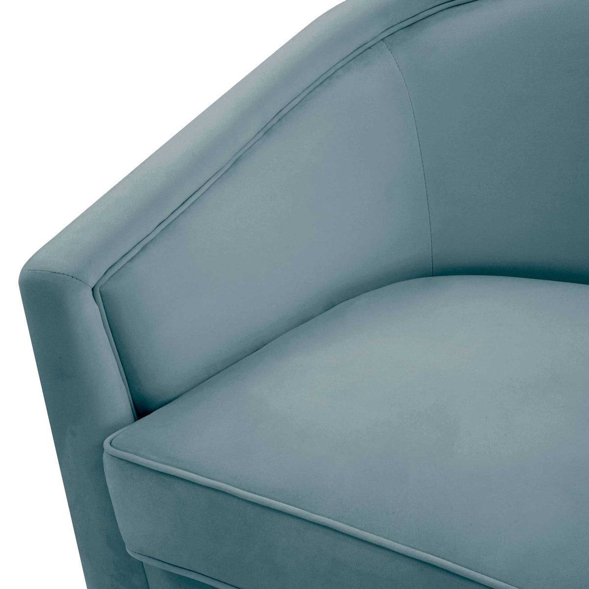 Fleur Swivel Chair Bluestone