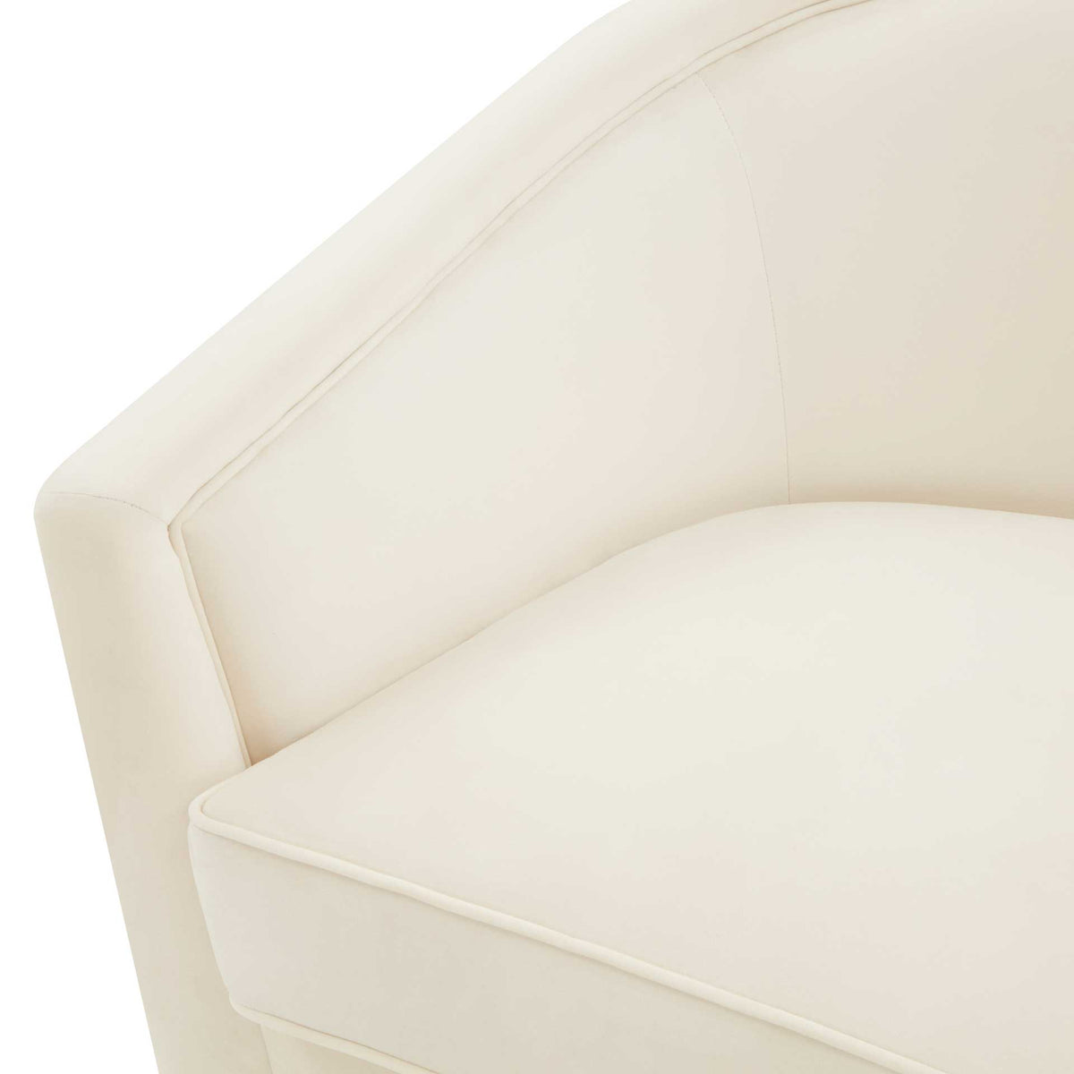 Fleur Swivel Chair Cream