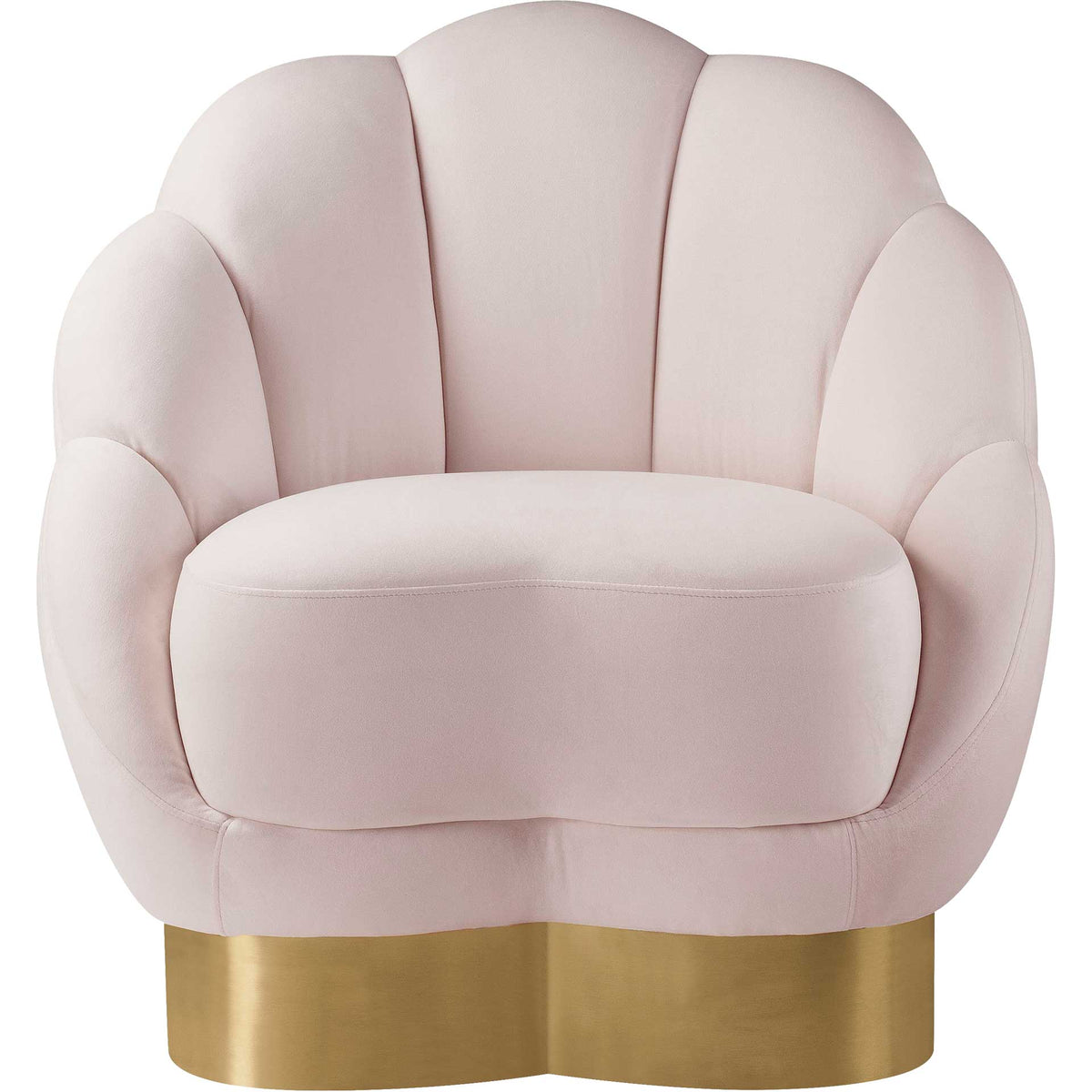 Blaise Velvet Chair Blush