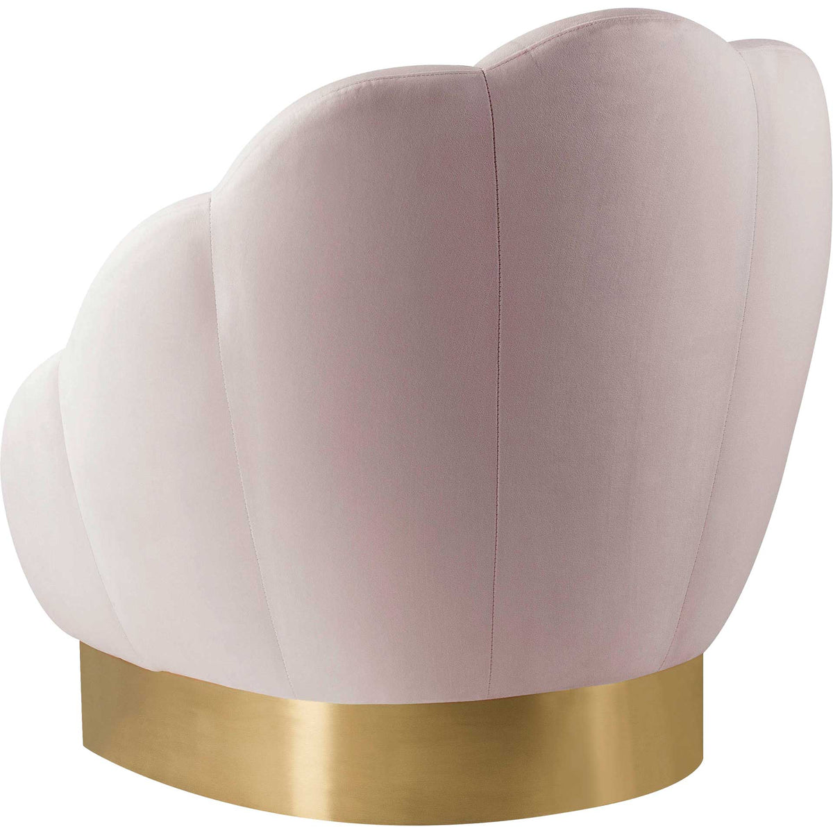 Blaise Velvet Chair Blush