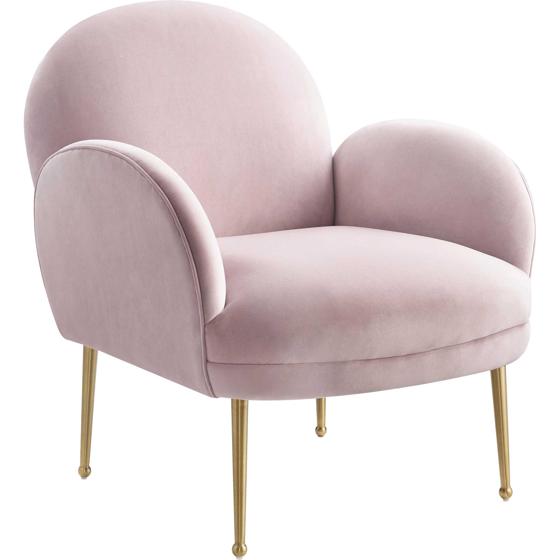 Grimson Velvet Chair Mauve