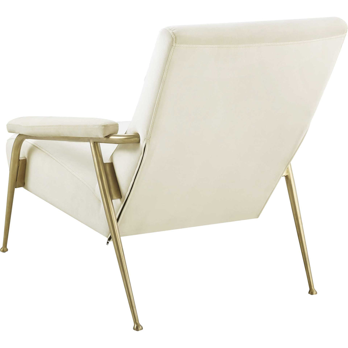 Abella Velvet Chair Cream