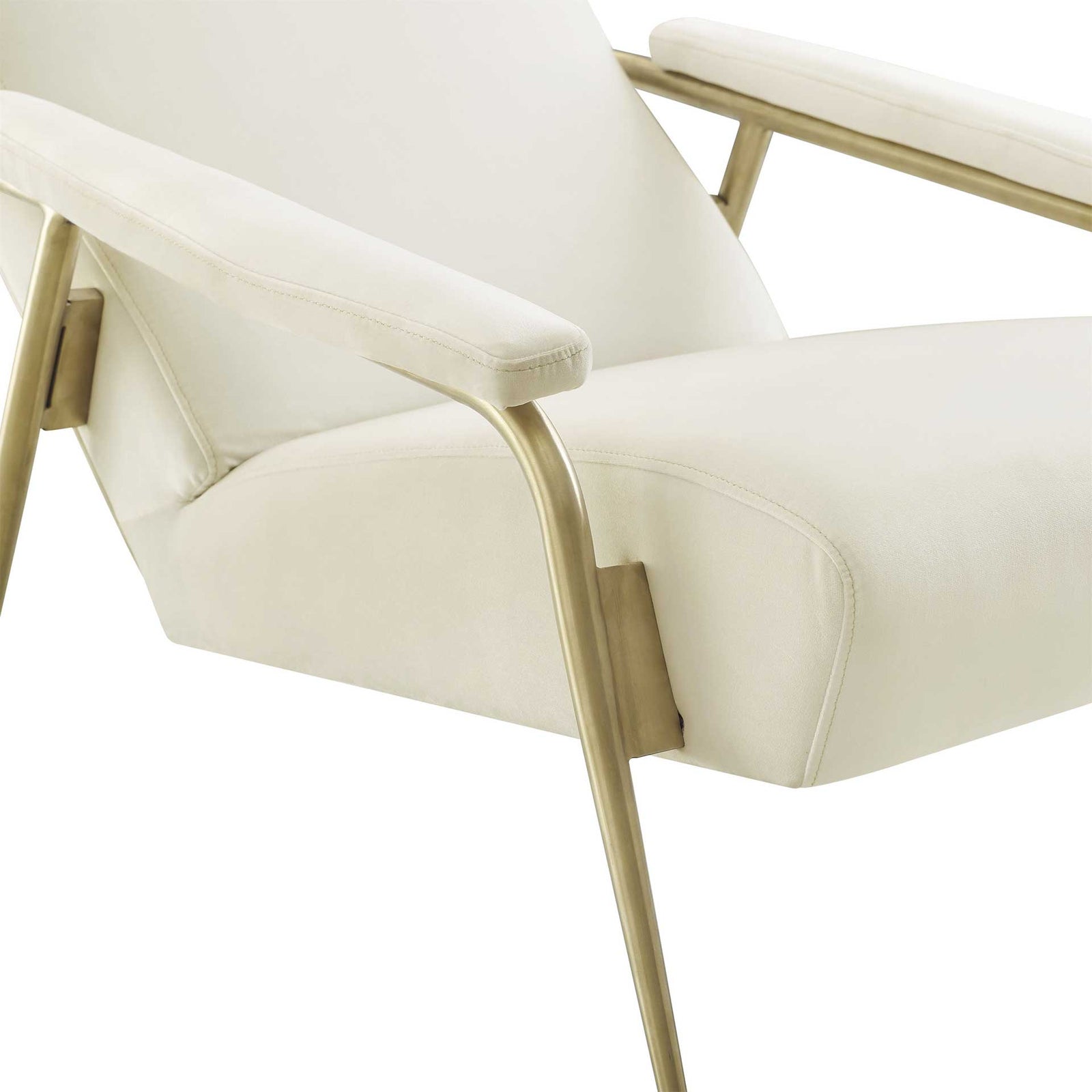Abella Velvet Chair Cream
