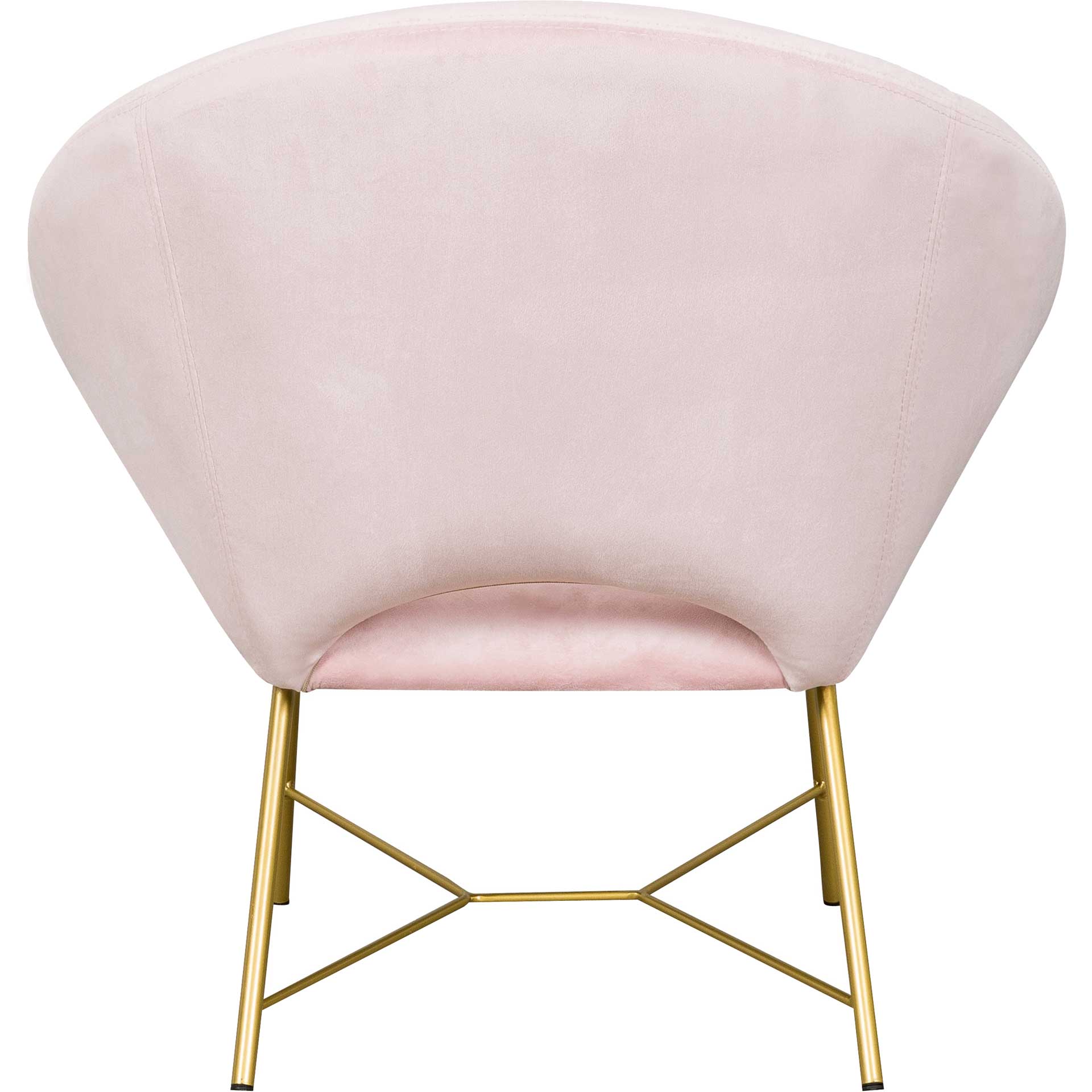 Noely Velvet Chair Blush