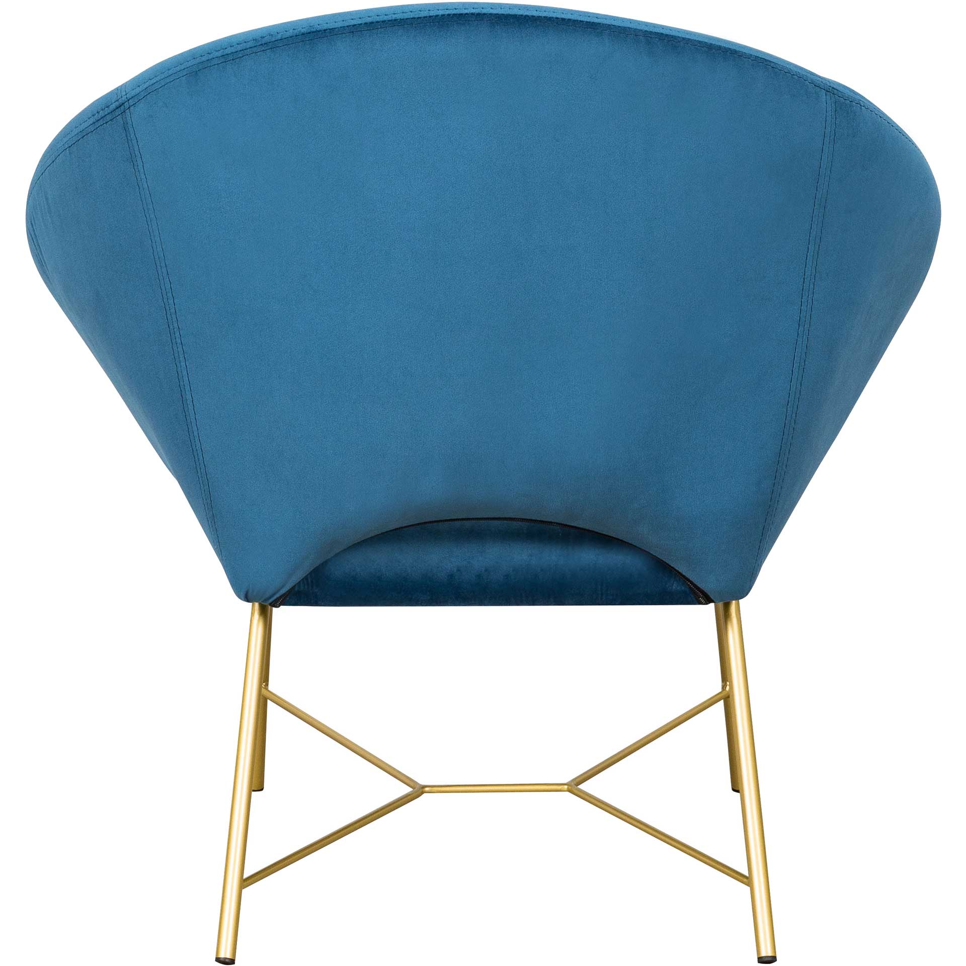 Noely Velvet Chair Navy