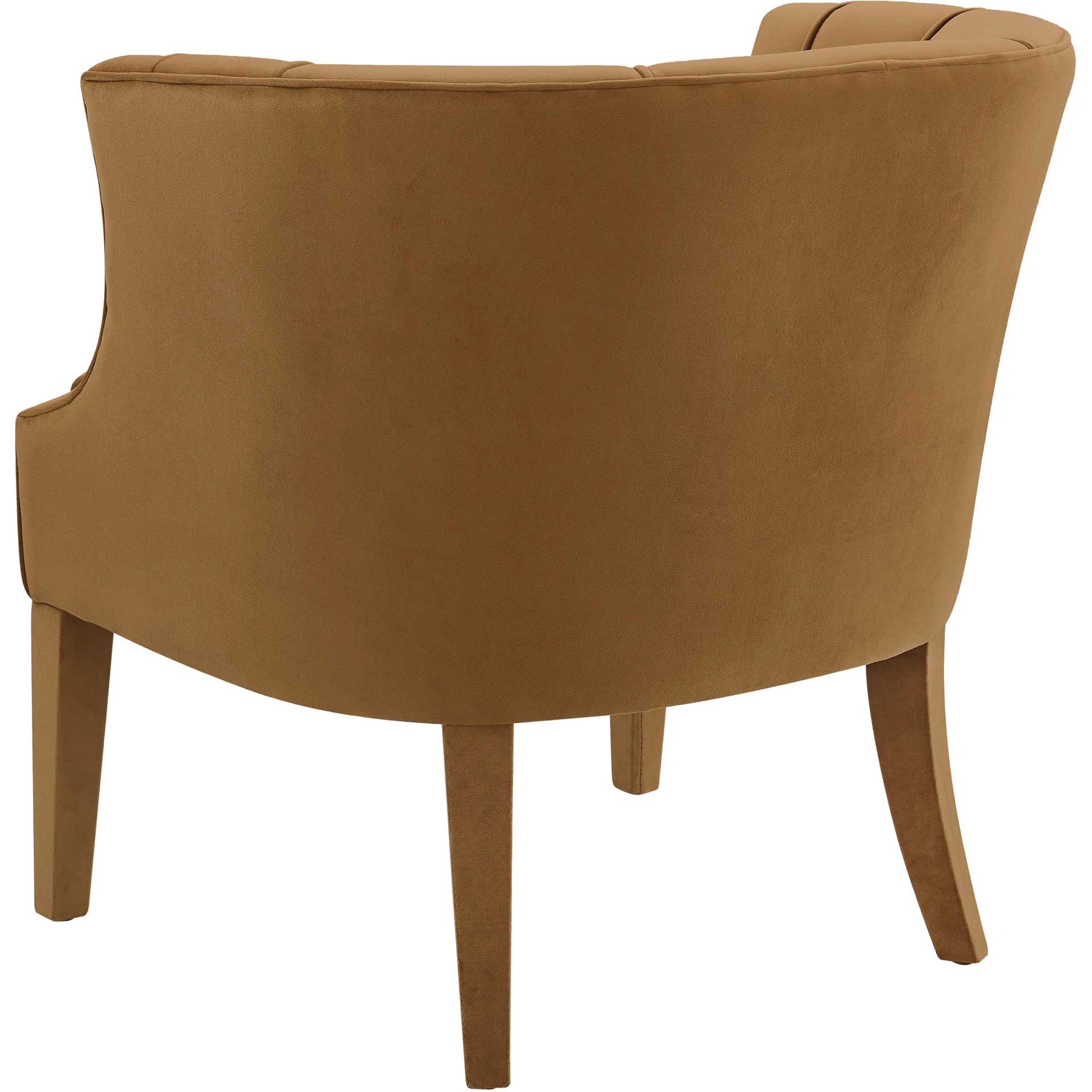 Tucker Velvet Chair Cognac