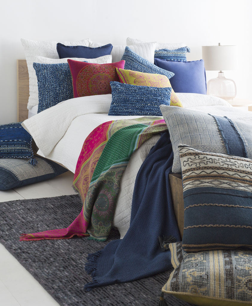 Holston Ivory/Mocha Pillow