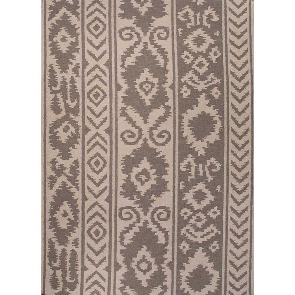 Urban Bungalow Farid White/Medium Gray Area Rug
