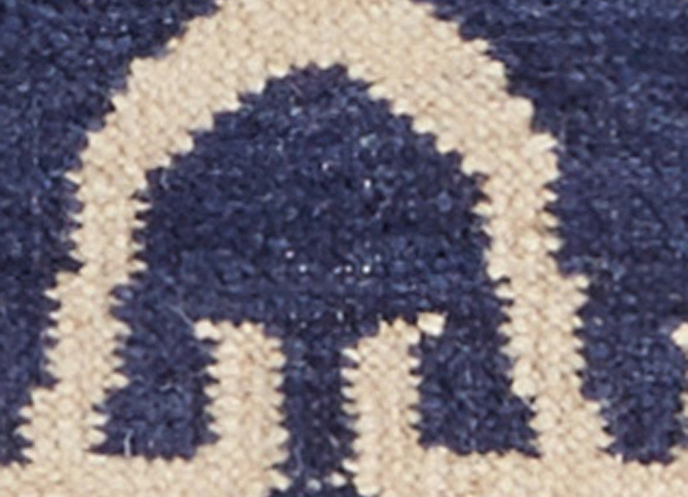 Urban Bungalow Samir Blue/Ivory Area Rug
