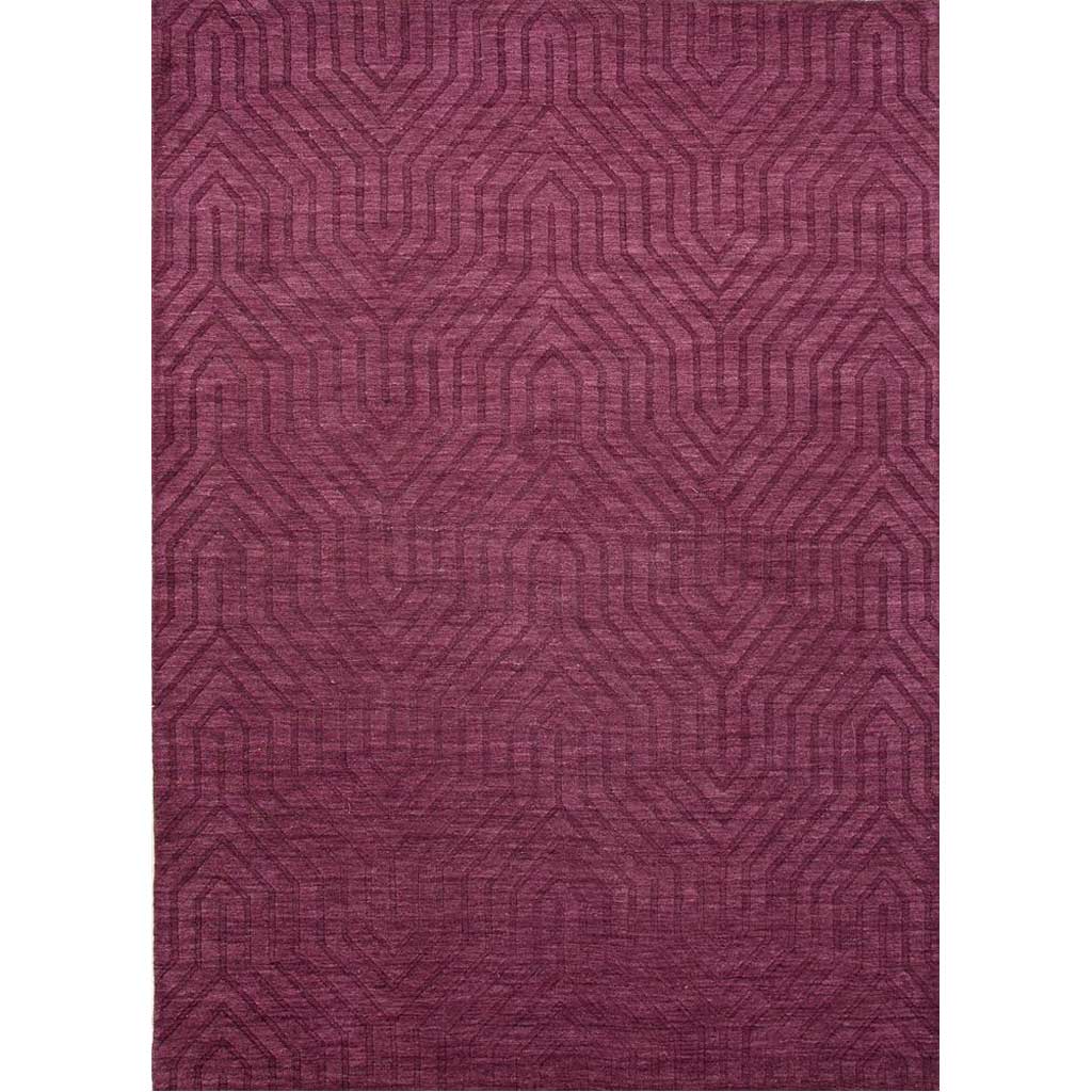 Urban Town Prune Purple Area Rug