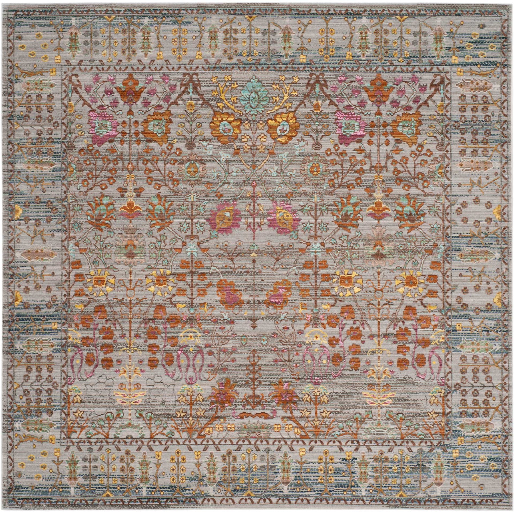 Valencia Gray/Multi Area Rug