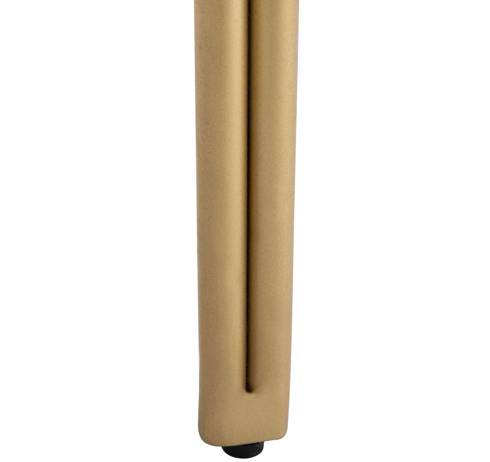 Lian 2 Drawer Vanity With Mirror Natural/Brass