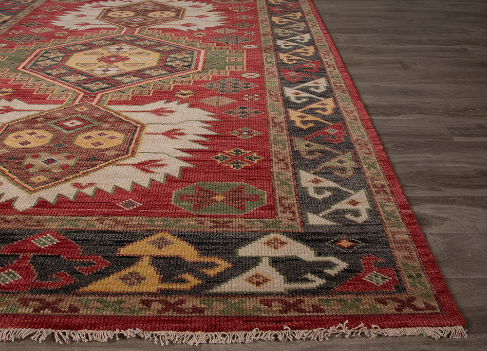 Village Karter Baked Apple/Fog Area Rug