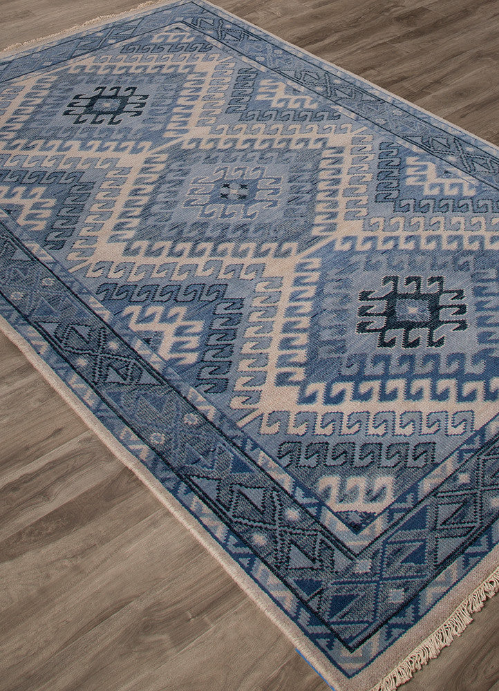 Village Hobbs Dusty Blue/Blue Heaven Area Rug